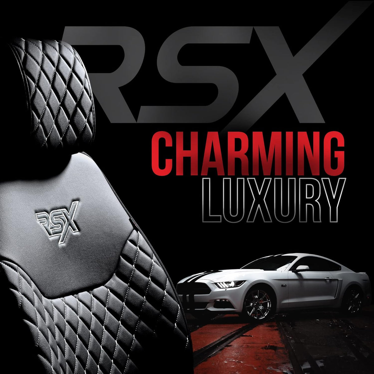 RSX Diamond Design (Black-White)