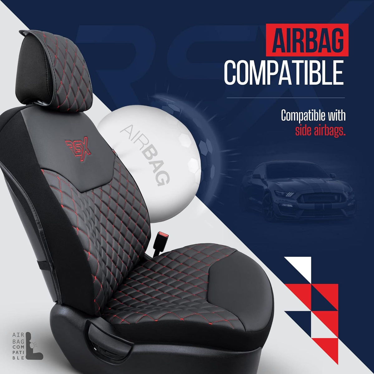 RSX Diamond Design (Black-White)