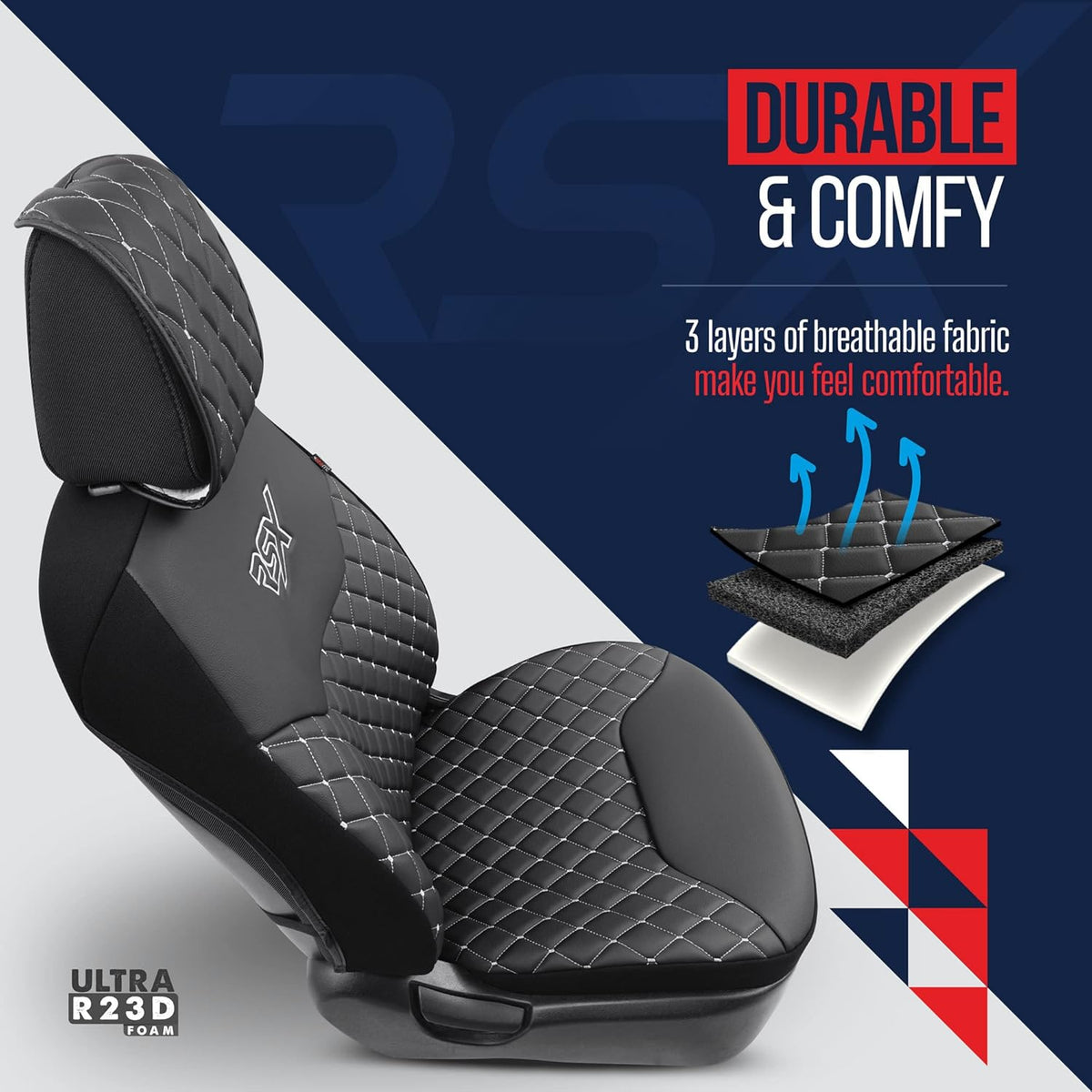 RSX Diamond Design (Black-White)