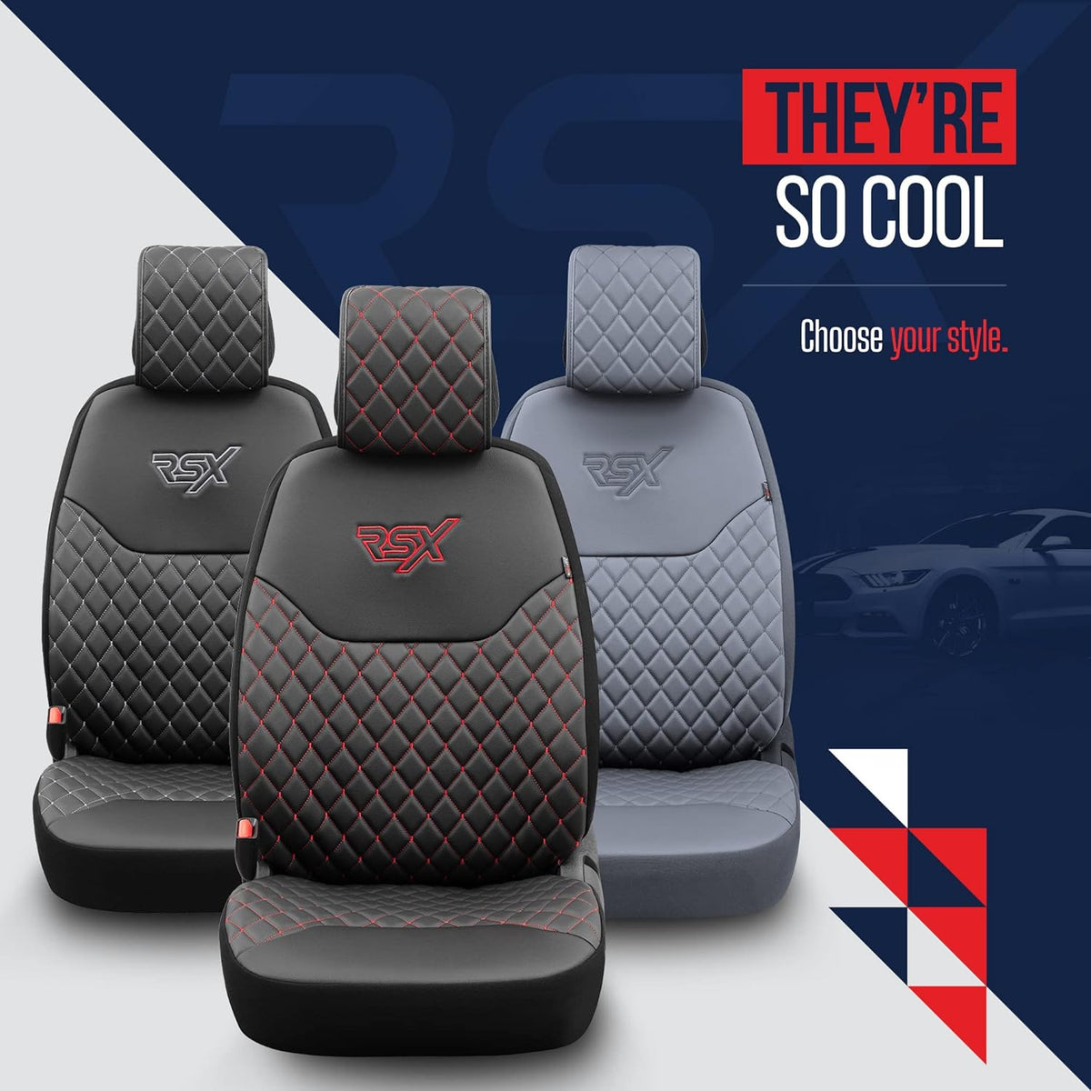 RSX Diamond Design (Black-White)