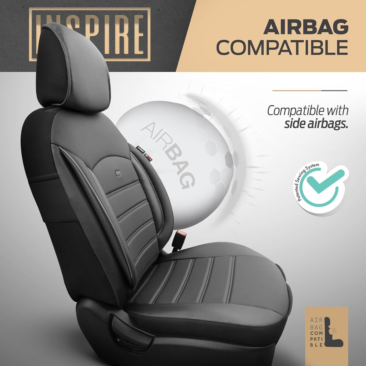 Inspire Design (Black-Grey)