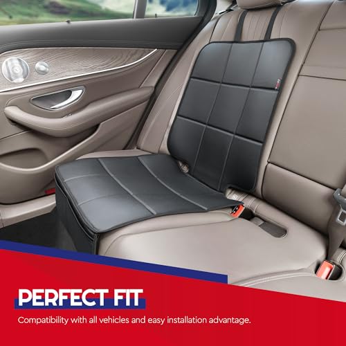 Otom Car Seat Protector for Child Car Seat (Black) (Black)