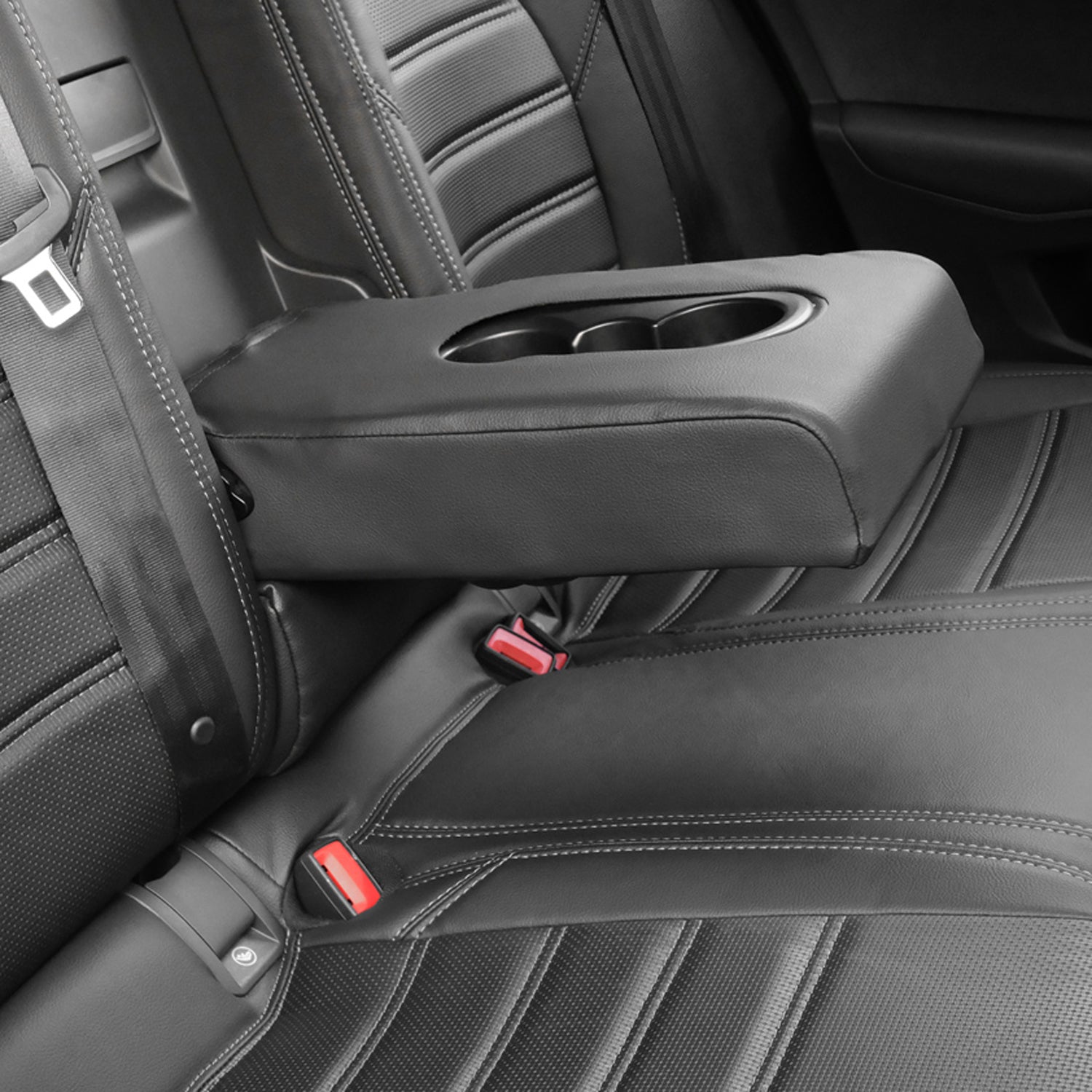 Otom Dog Car Seat Cover - Waterproof Hammock For Back Seat, Protects From Hair, Mud & Scratches, Fits Most Cars & SUVs (Black) - View #12