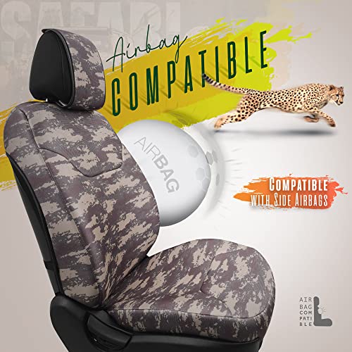 Safari Design (Sierra)– Otom Car Seat Covers - Main Image